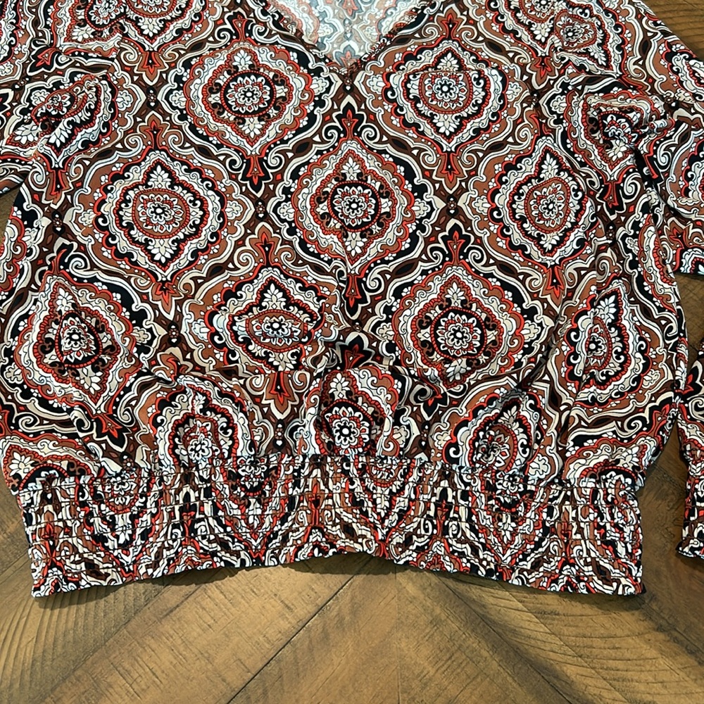 Tommy Hilfiger Women’s Long Sleeve Blouse.  Size Small - Picture 6 of 11